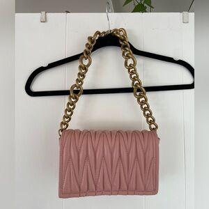 Montana West Blush Pink Quilted Purse 💝